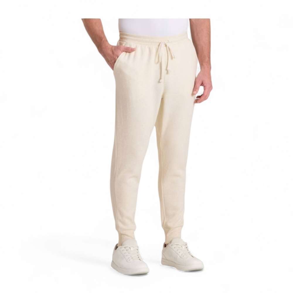 All in Motion Mens XXL Cream Color Sweatpants Joggers Athletic Pants